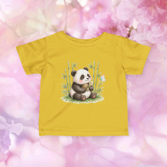 Bamboo Snuggles Panda & Turtle - Infant Fine Jersey Tee