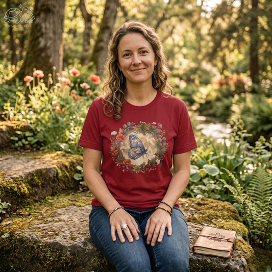 Butterfly Moon Garden - Unisex Jersey Tee