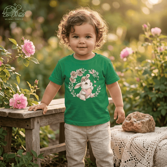 Blossom Bunny Infant Fine Jersey Tee