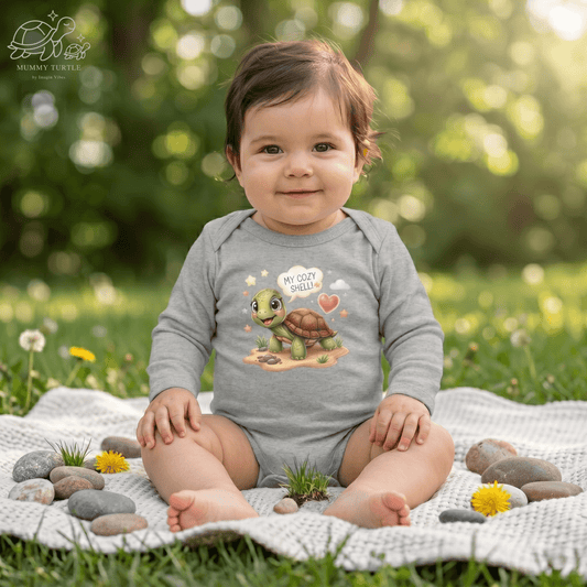Cozy Shell Infant Long-Sleeve Bodysuit