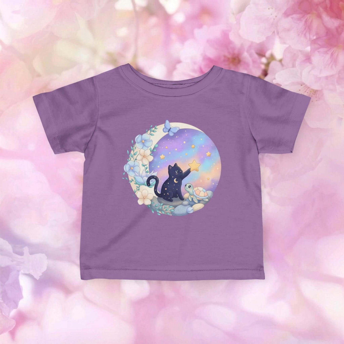 Celestial Cat Infant Fine Jersey Tee