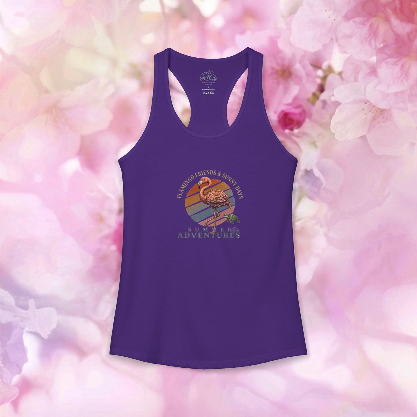 Summer Adventures - Women's Racerback Tank Top