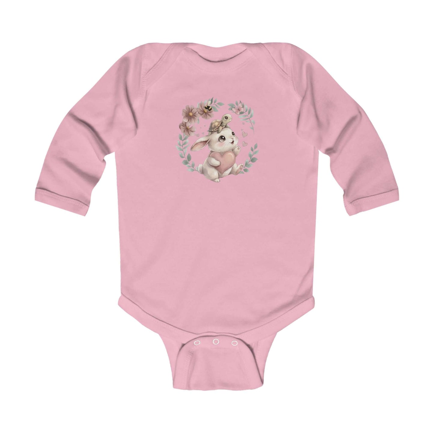 Blossom Bunny Infant Long-Sleeve Bodysuit