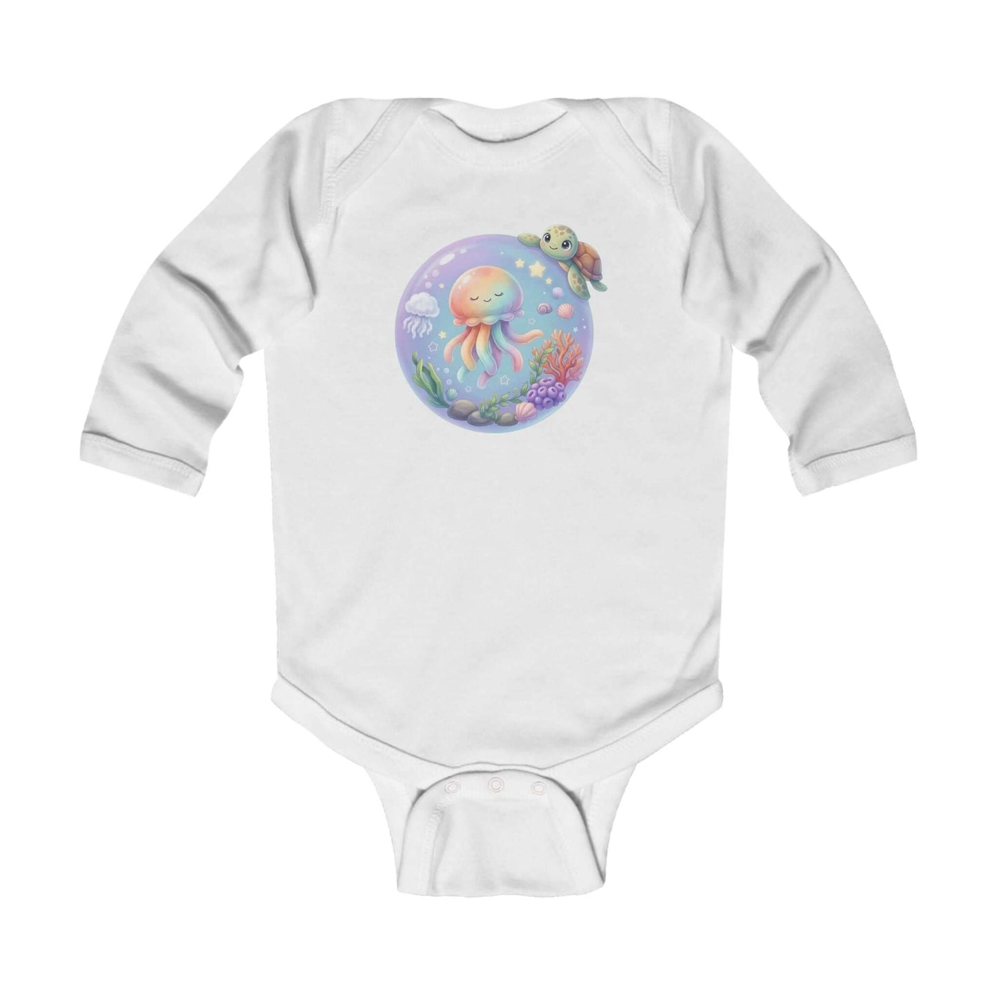 Cosmic Jelly Infant Long-Sleeve Bodysuit