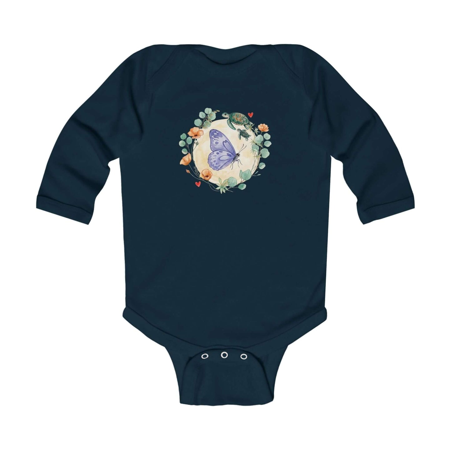Moon Butterfly Infant Long-Sleeve Bodysuit