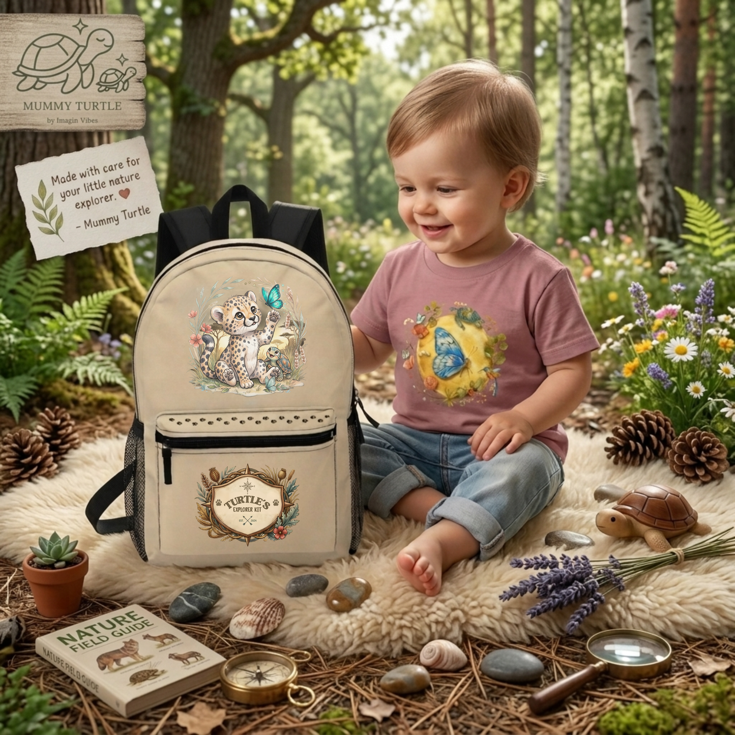 Toddler Tee + Backpack