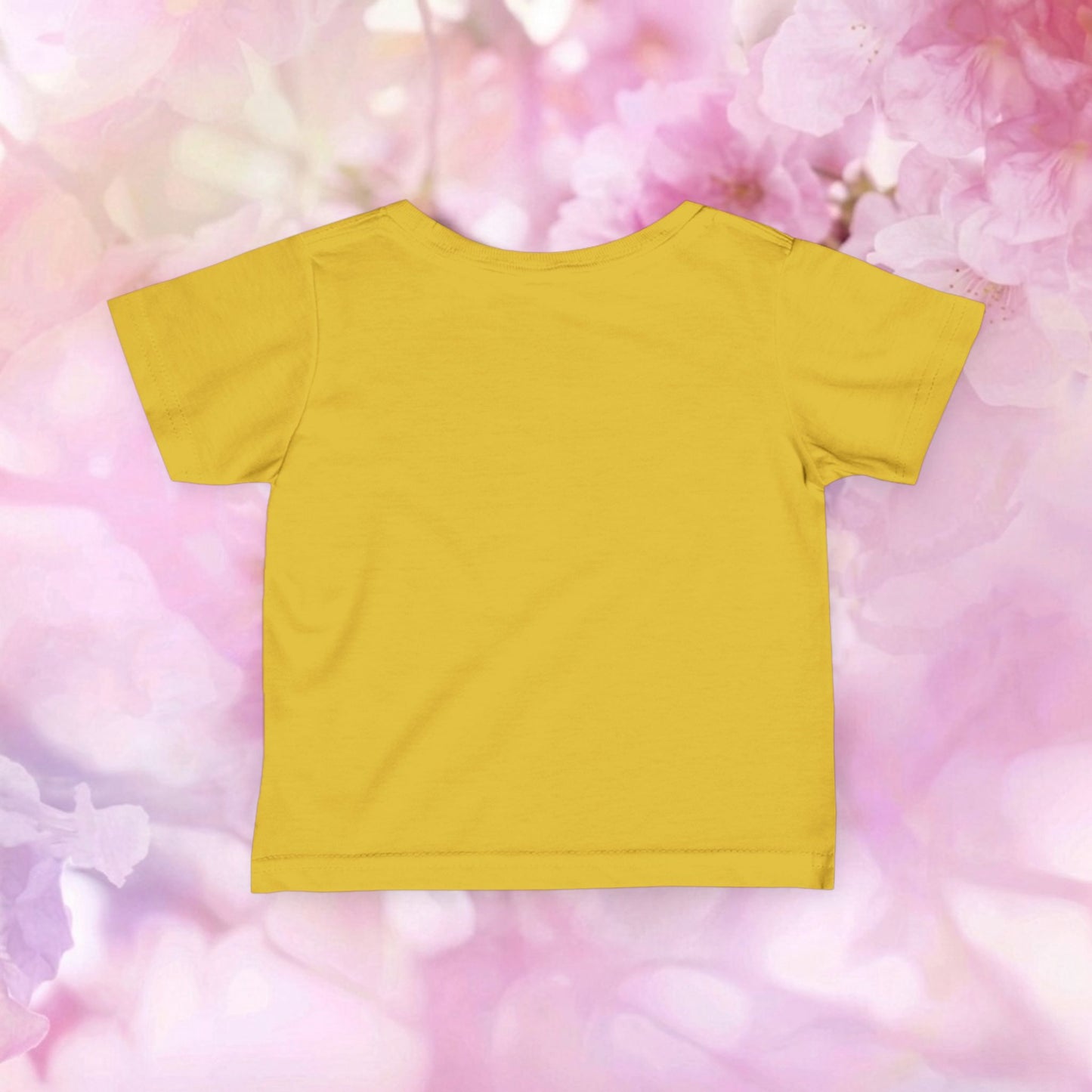 Blue Bunny Blossom Hop - Infant Fine Jersey Tee