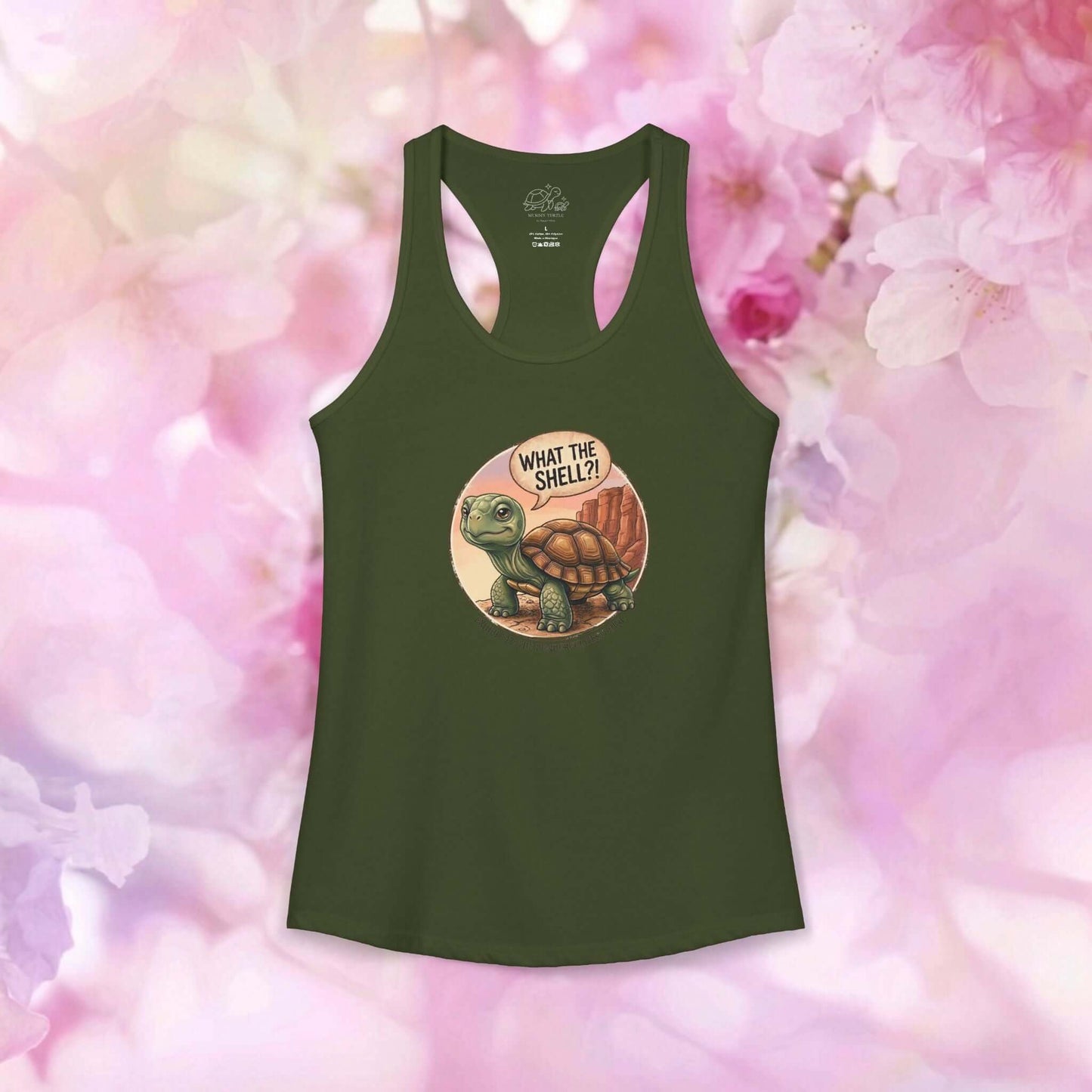 What the Shell?! – Women's Racerback Tank Top