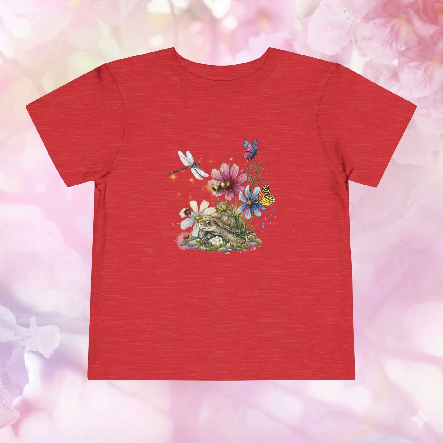 Hide & Seek in the Wildflowers – A Mummy Turtle Discovery Tee