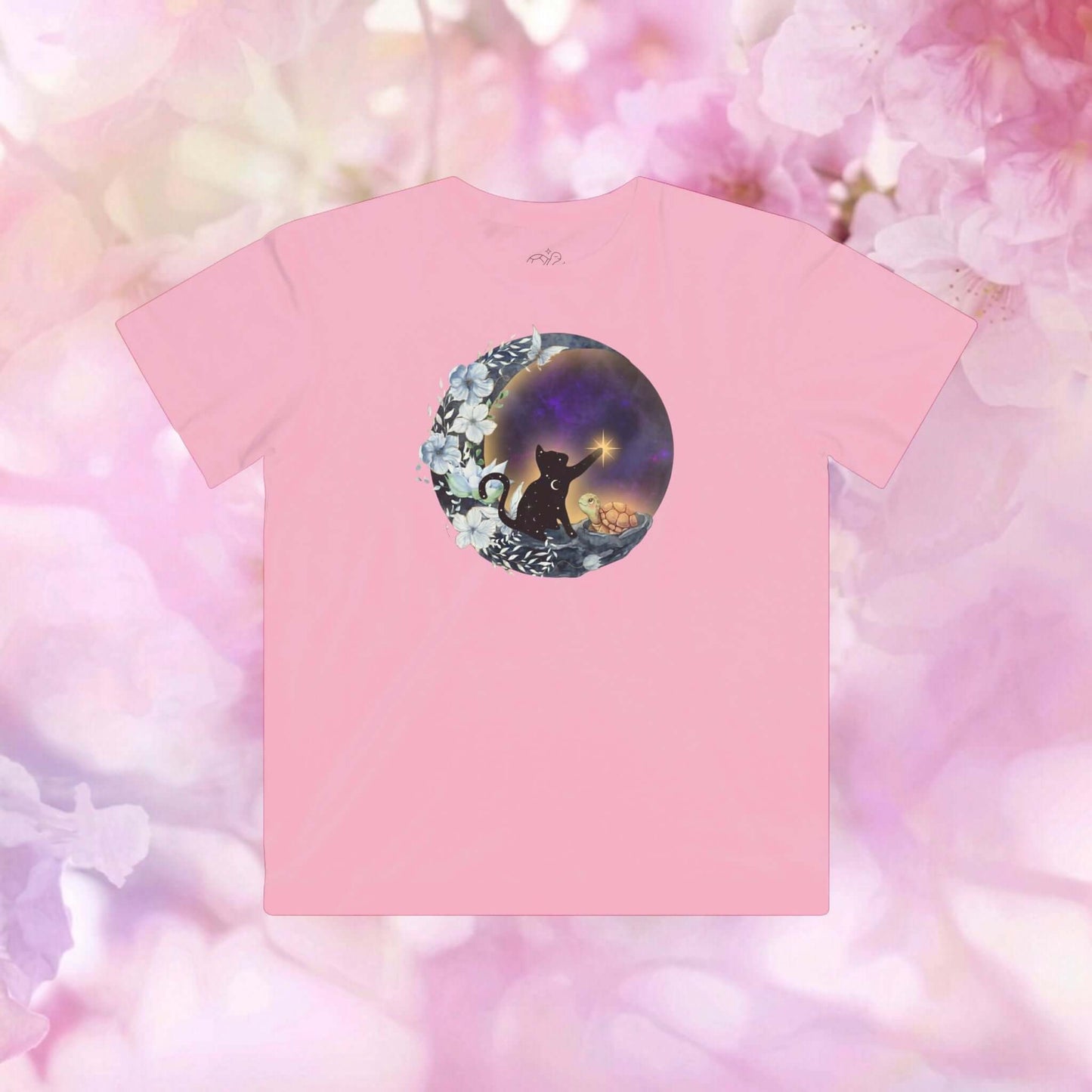 Celestial Cat Kids Fine Jersey Tee