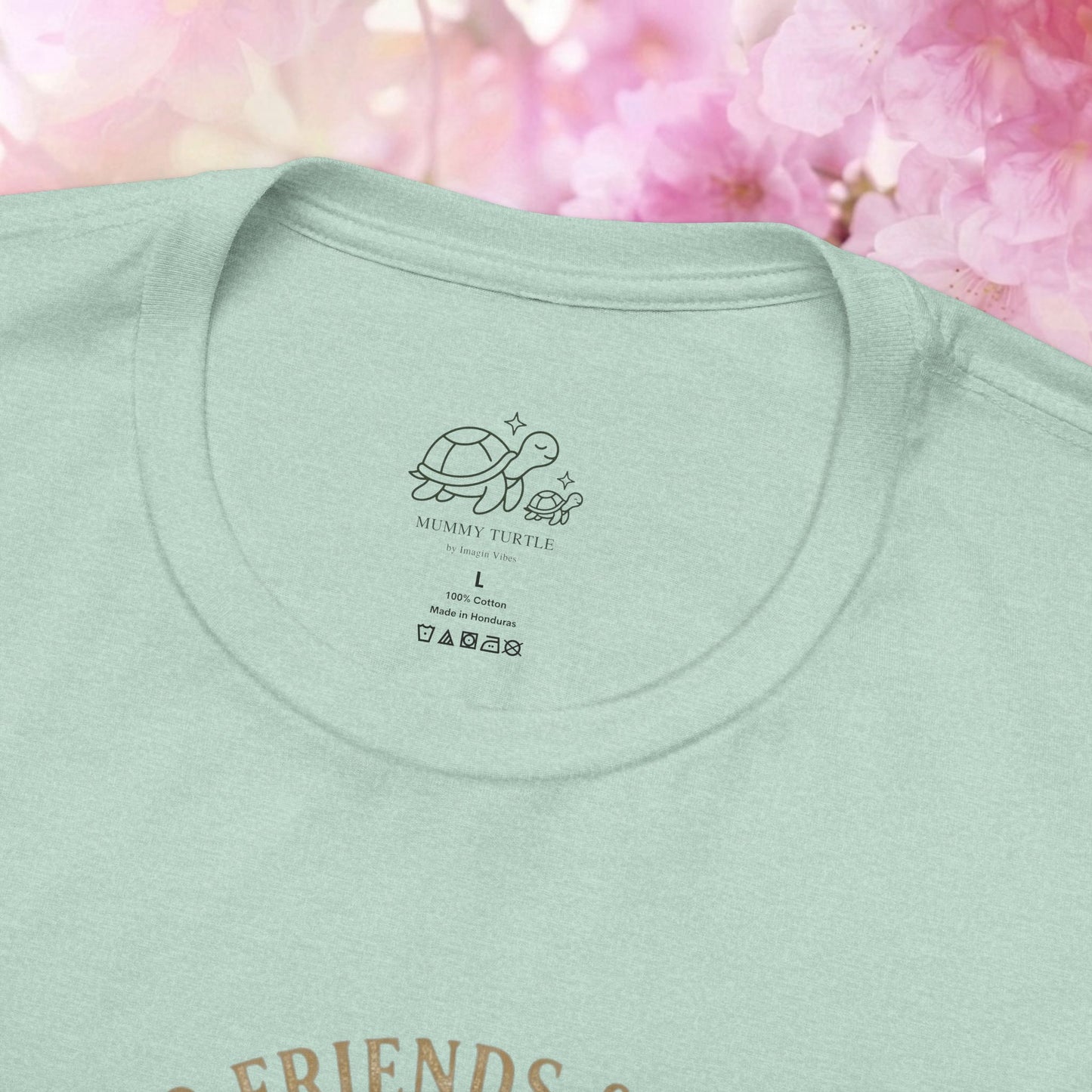 Summer Adventures Flamingo & Turtle - Unisex Jersey Tee