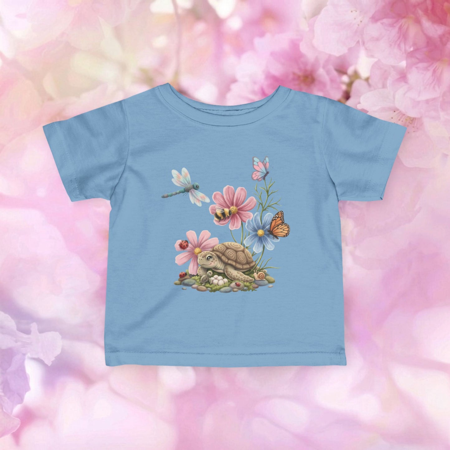 Garden Discoveries Turtle & Friends -  Infant Fine Jersey Tee
