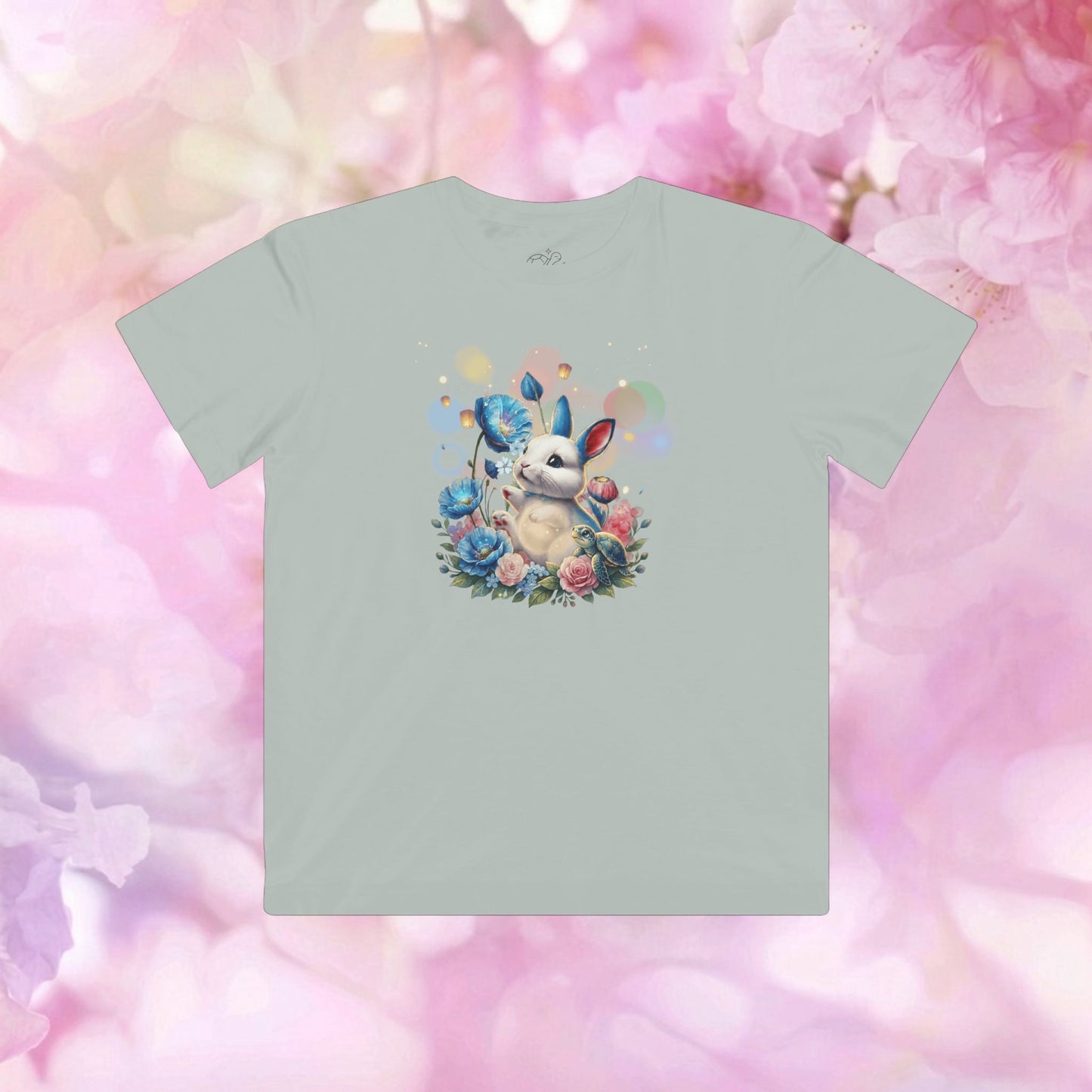 Lantern Festival Bunny & Turtle - Kids Fine Jersey Tee