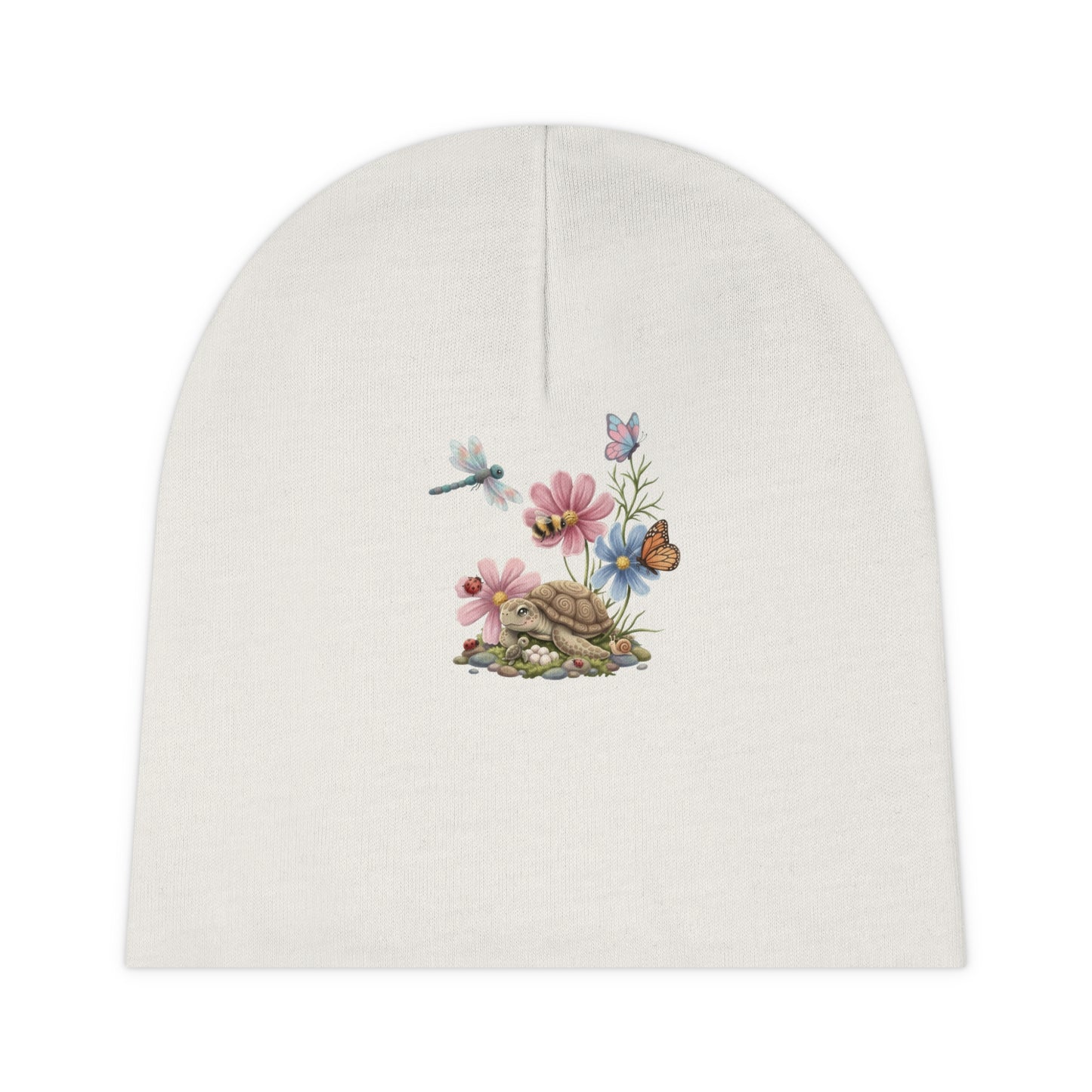 Sunny Playtime Turtle & Friends – Infant Beanie