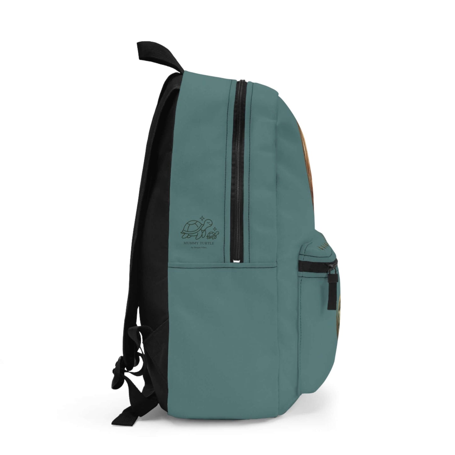 Ancient Companions Kids Explorer Backpack side view showcasing durable design and functional features.