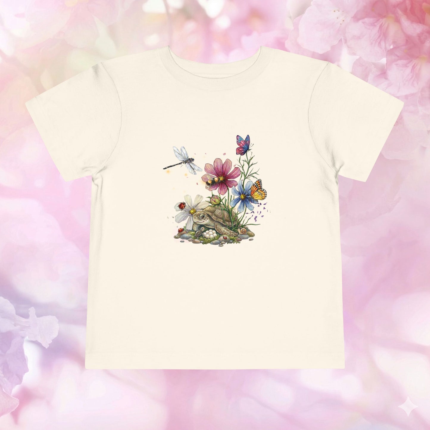 Hide & Seek in the Wildflowers – A Mummy Turtle Discovery Tee