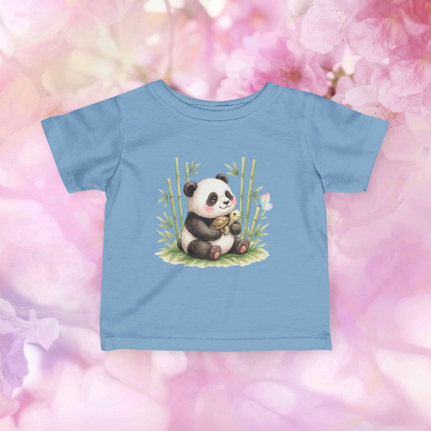 Bamboo Snuggles Panda & Turtle - Infant Fine Jersey Tee
