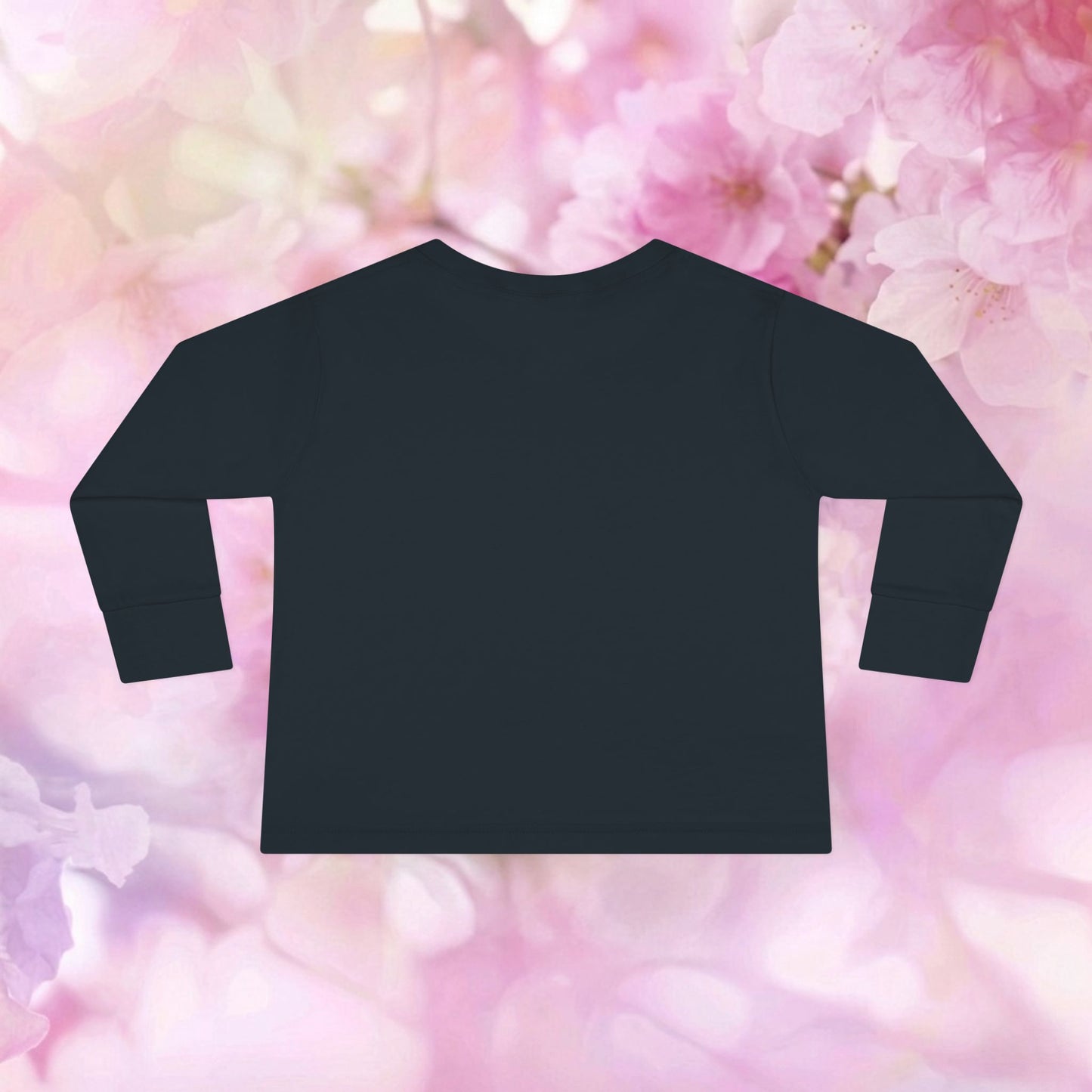 Floral Season Bliss Blossoms & Birds – Toddler Long-Sleeve Tee