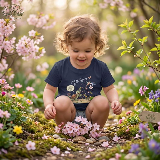Look! Spring is Here?! – The Wide-Eyed Turtle Adventure Tee