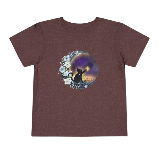 Starlight Wishes & Moonbeams – The Turtle & Magic Cat Adventurous Tee