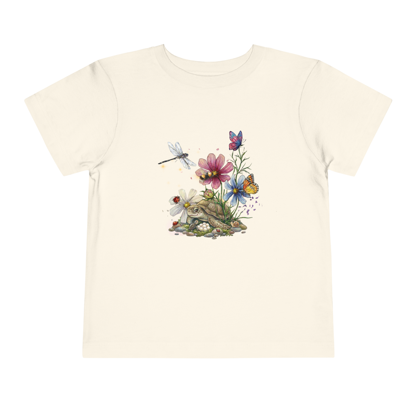 Hide & Seek in the Wildflowers – A Mummy Turtle Discovery Tee