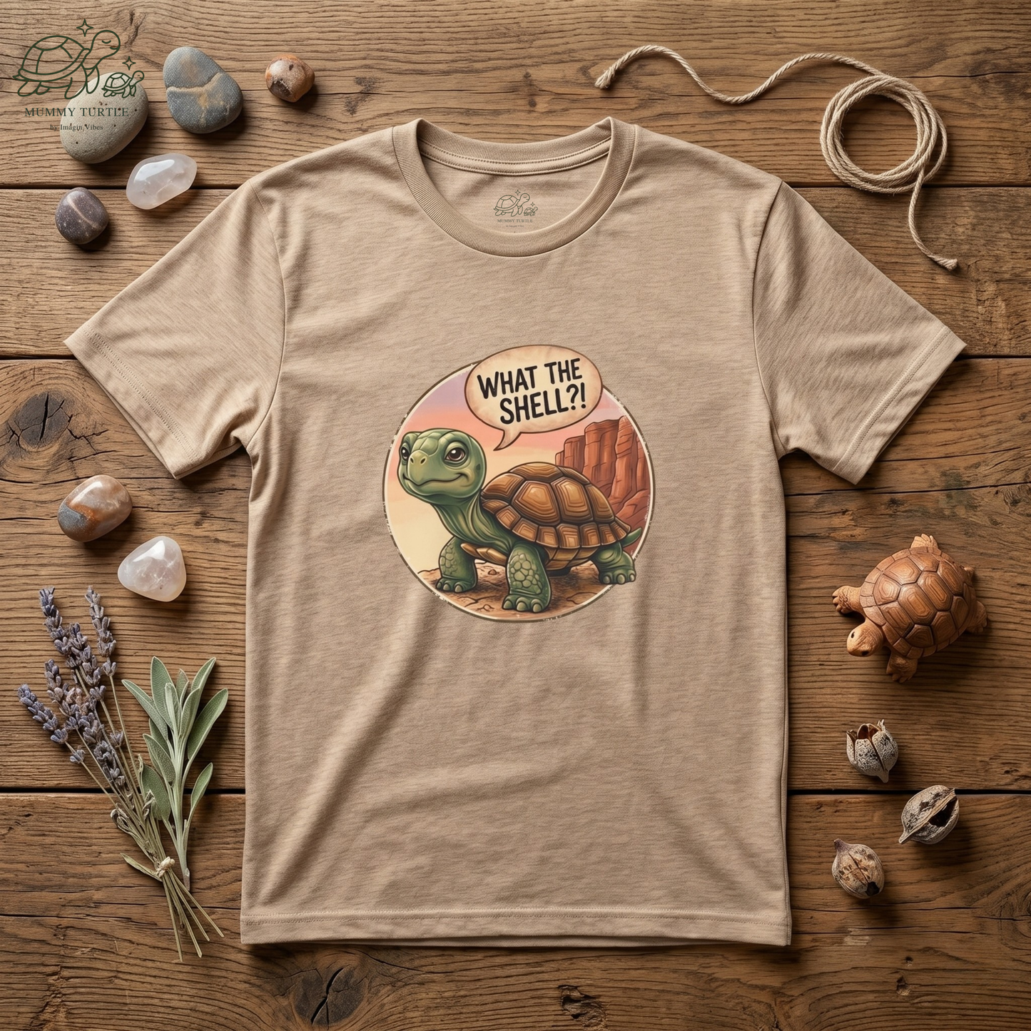 What the Shell?! Adventurous Turtle - Unisex Jersey Tee