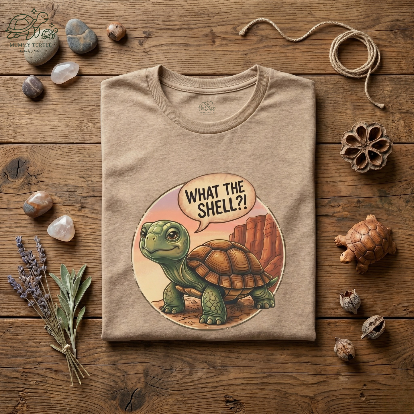 What the Shell?! Adventurous Turtle - Unisex Jersey Tee