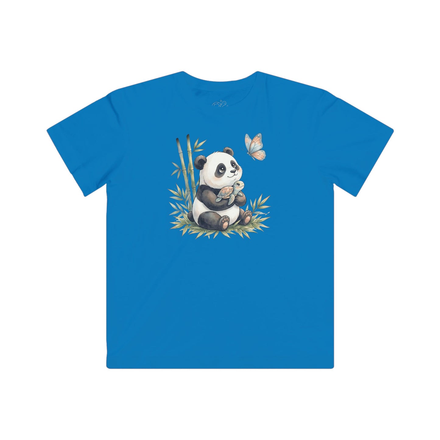 Bamboo Snuggles Panda & Turtle - Kids Fine Jersey Tee