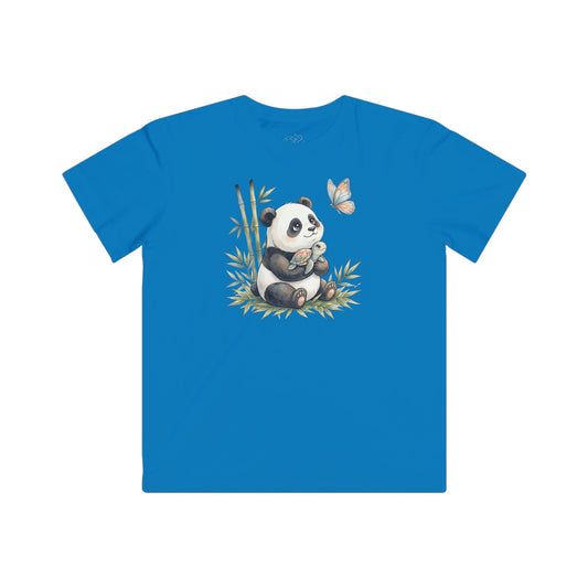 Bamboo Snuggles Panda & Turtle - Kids Fine Jersey Tee