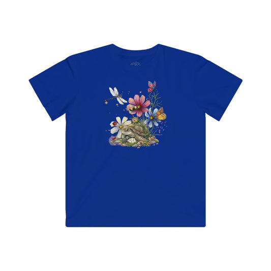 Garden Discoveries Turtle & Friends - Kids Fine Jersey Tee