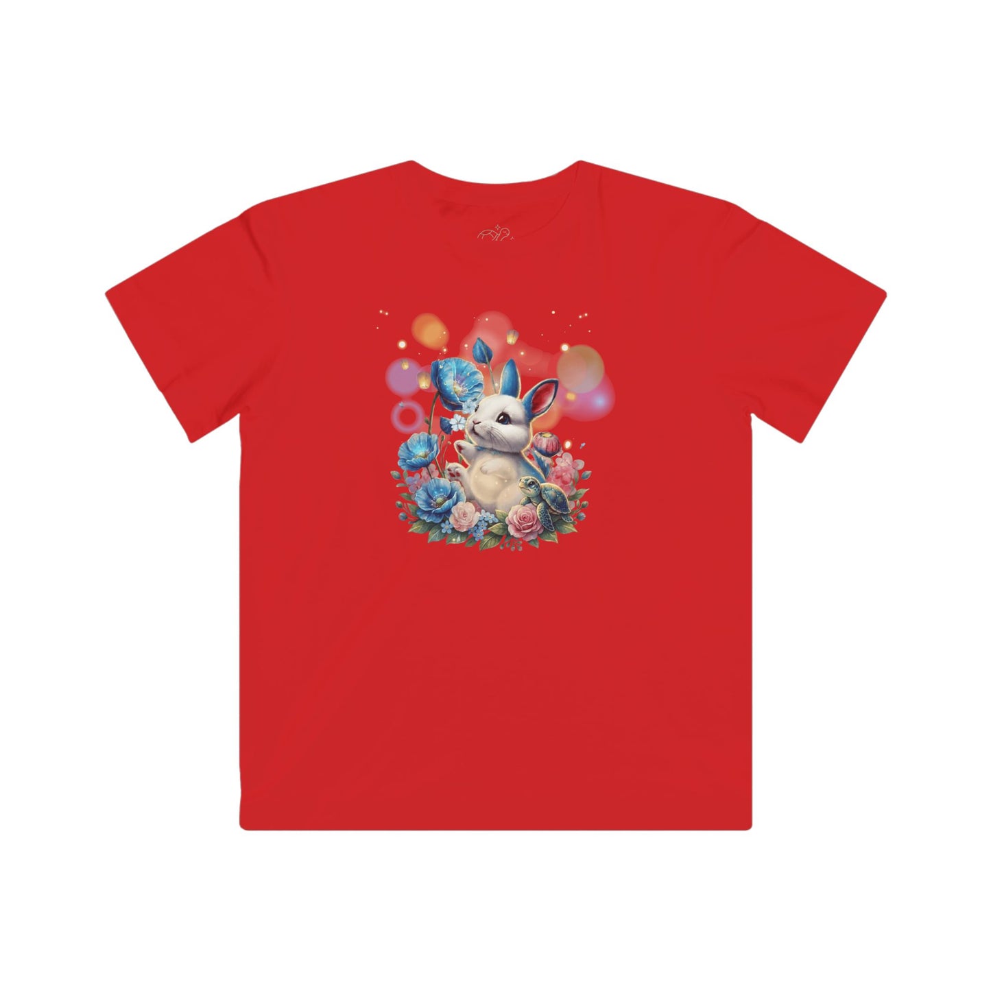 Lantern Festival Bunny & Turtle - Kids Fine Jersey Tee