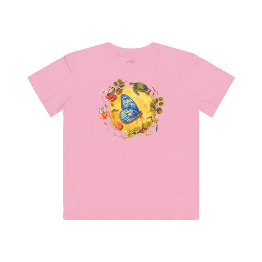 Butterfly Moon Garden - Kids Fine Jersey Tee