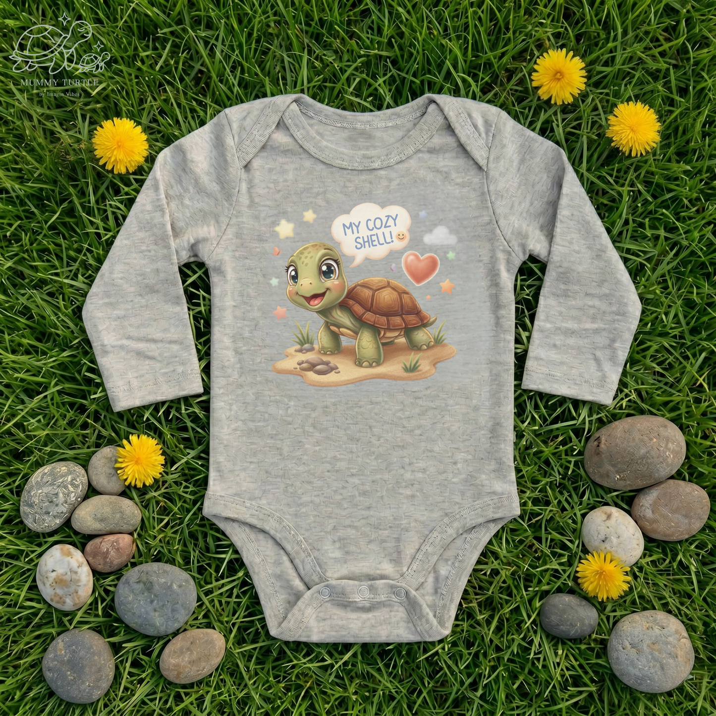 My Cozy Shell Snuggle - Infant Long-Sleeve Bodysuit