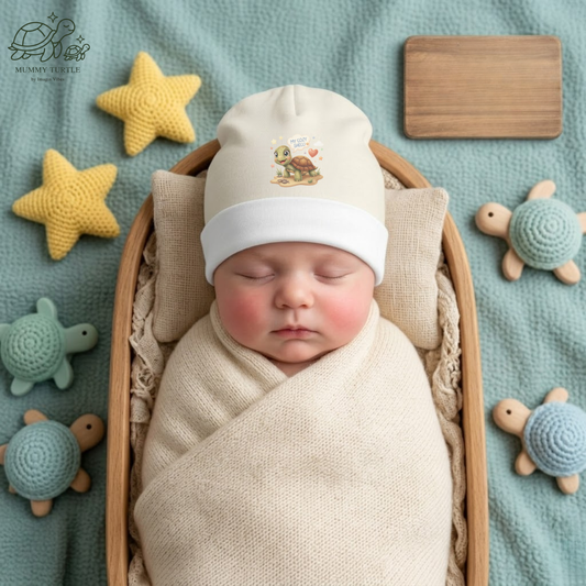 My Cozy Shell – Infant Beanie