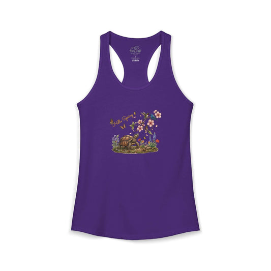 Hello Spring Women's Racerback Tank Top