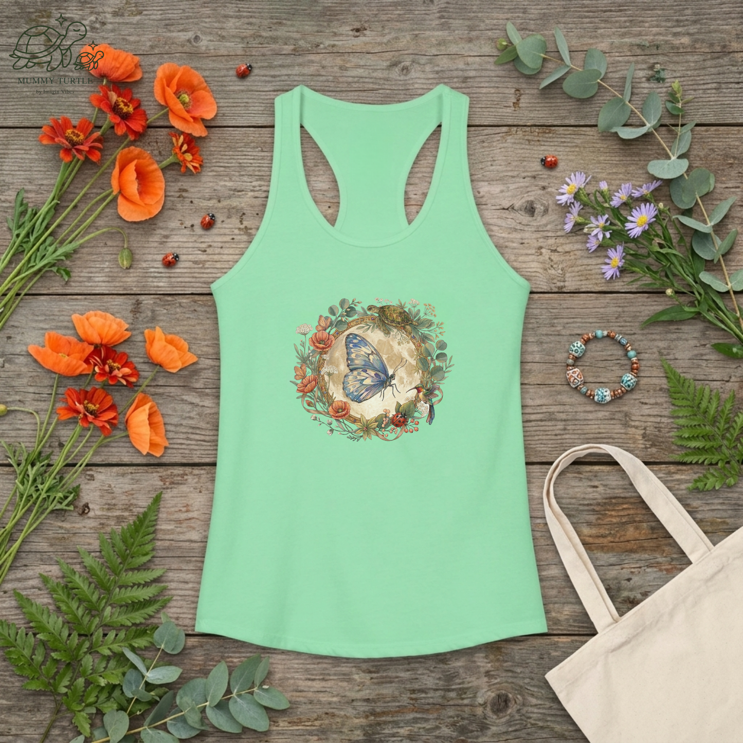 Harvest Moon Sanctuary - Women's Racerback Tank Top