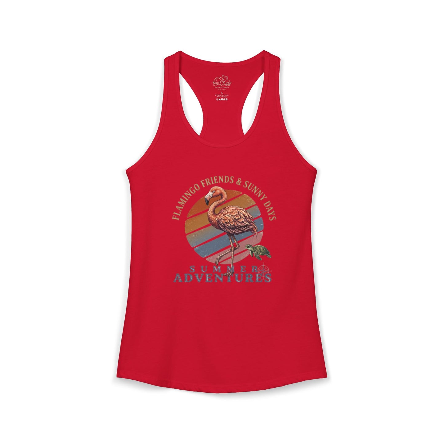 Summer Adventures - Women's Racerback Tank Top