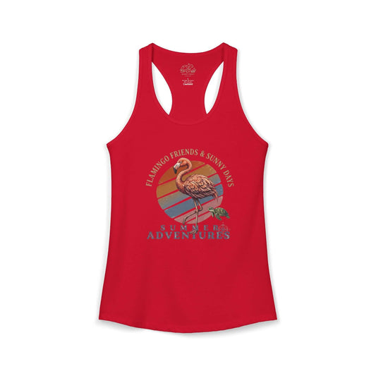 Summer Adventure Women's Racerback Tank Top