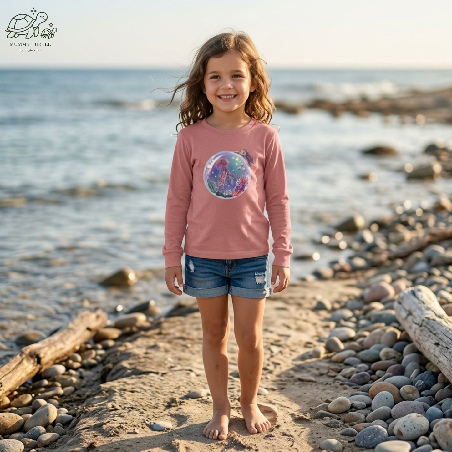 Deep Sea Bubble - Pathfinder Long-Sleeve Tee