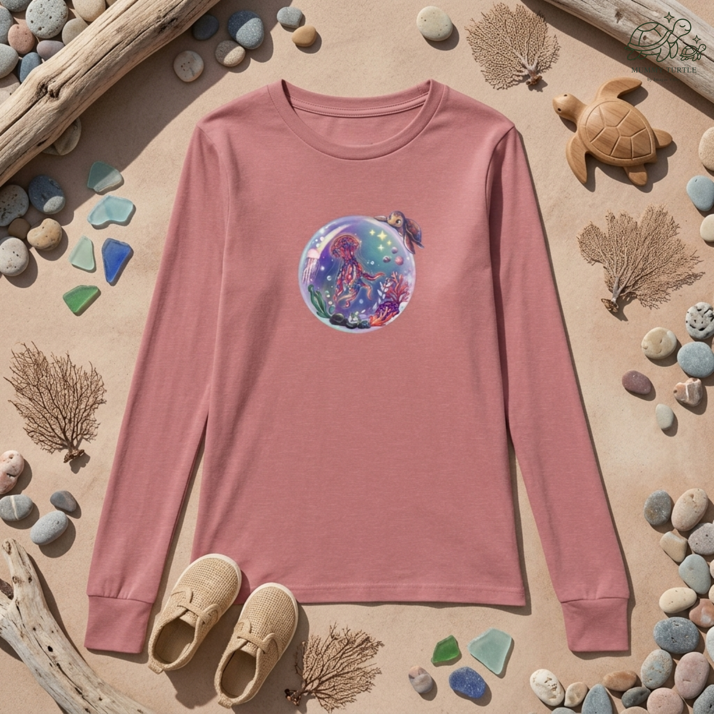 Deep Sea Bubble - Pathfinder Long-Sleeve Tee