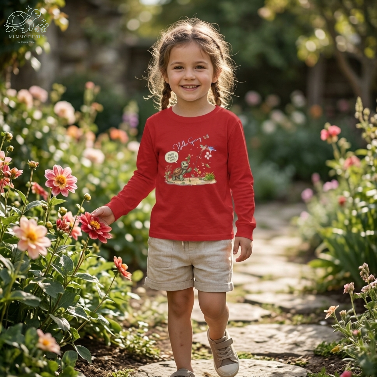 Hello Spring - Pathfinder Long-Sleeve Tee