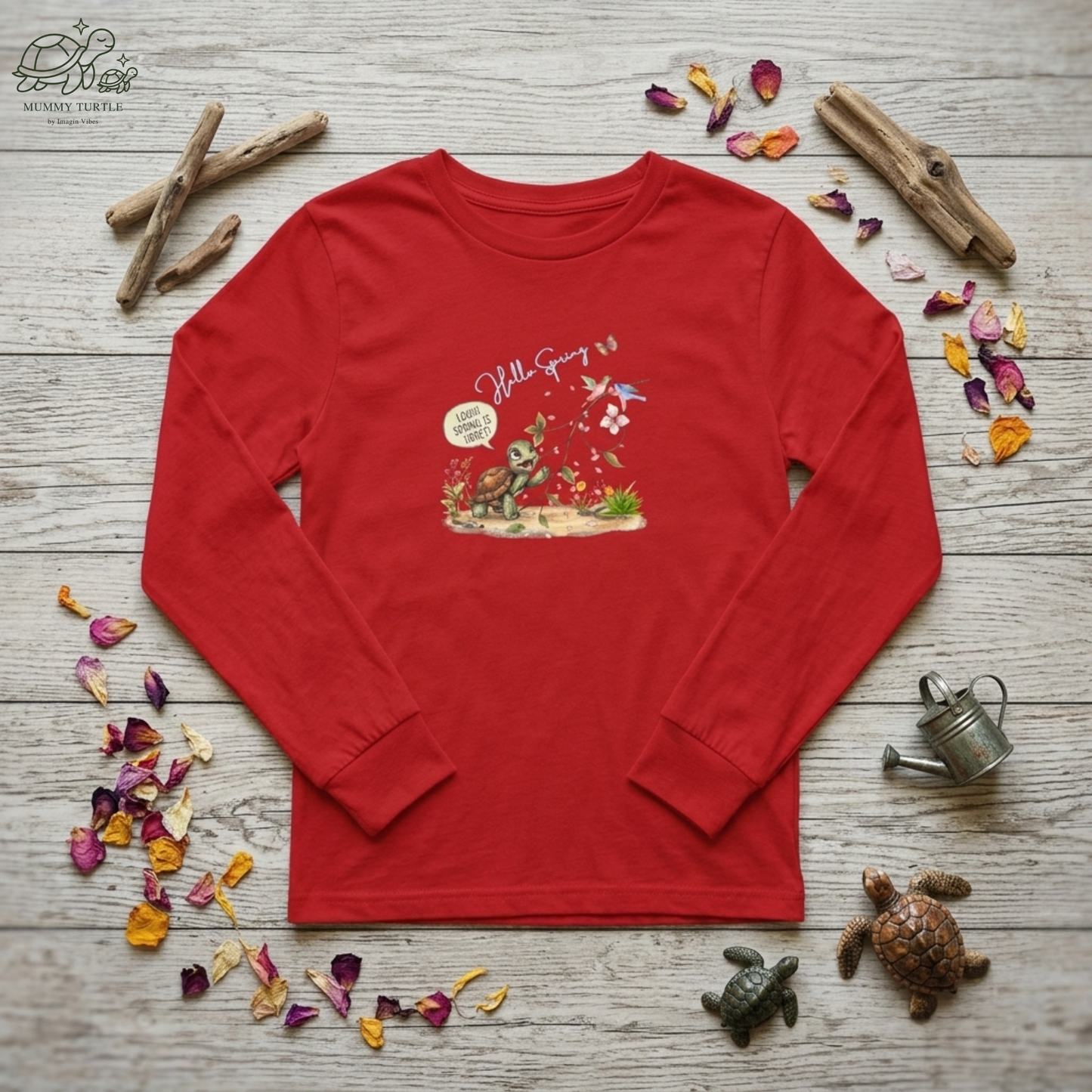 Hello Spring - Pathfinder Long-Sleeve Tee