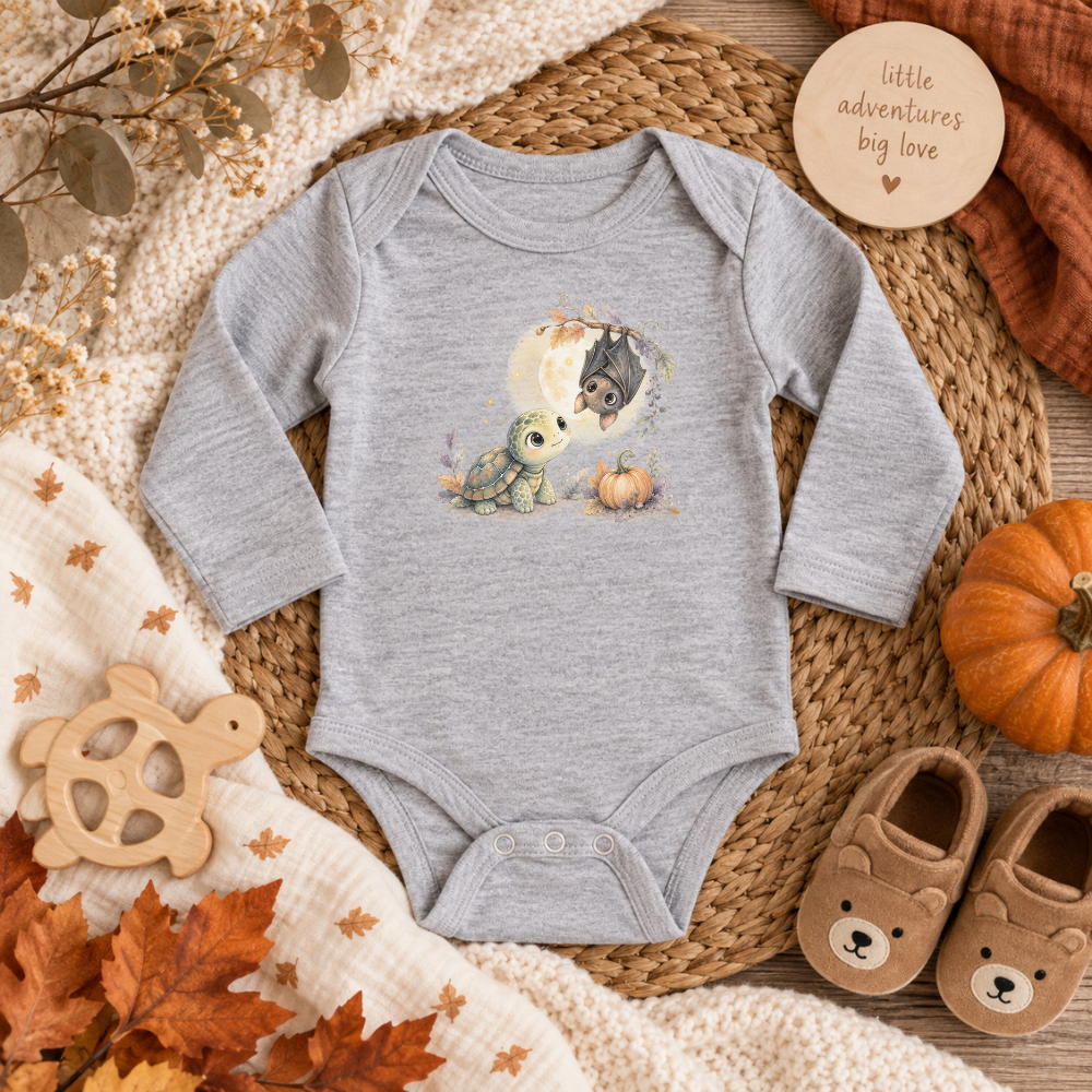 Moonlit Wings Infant Long-Sleeve Bodysuit
