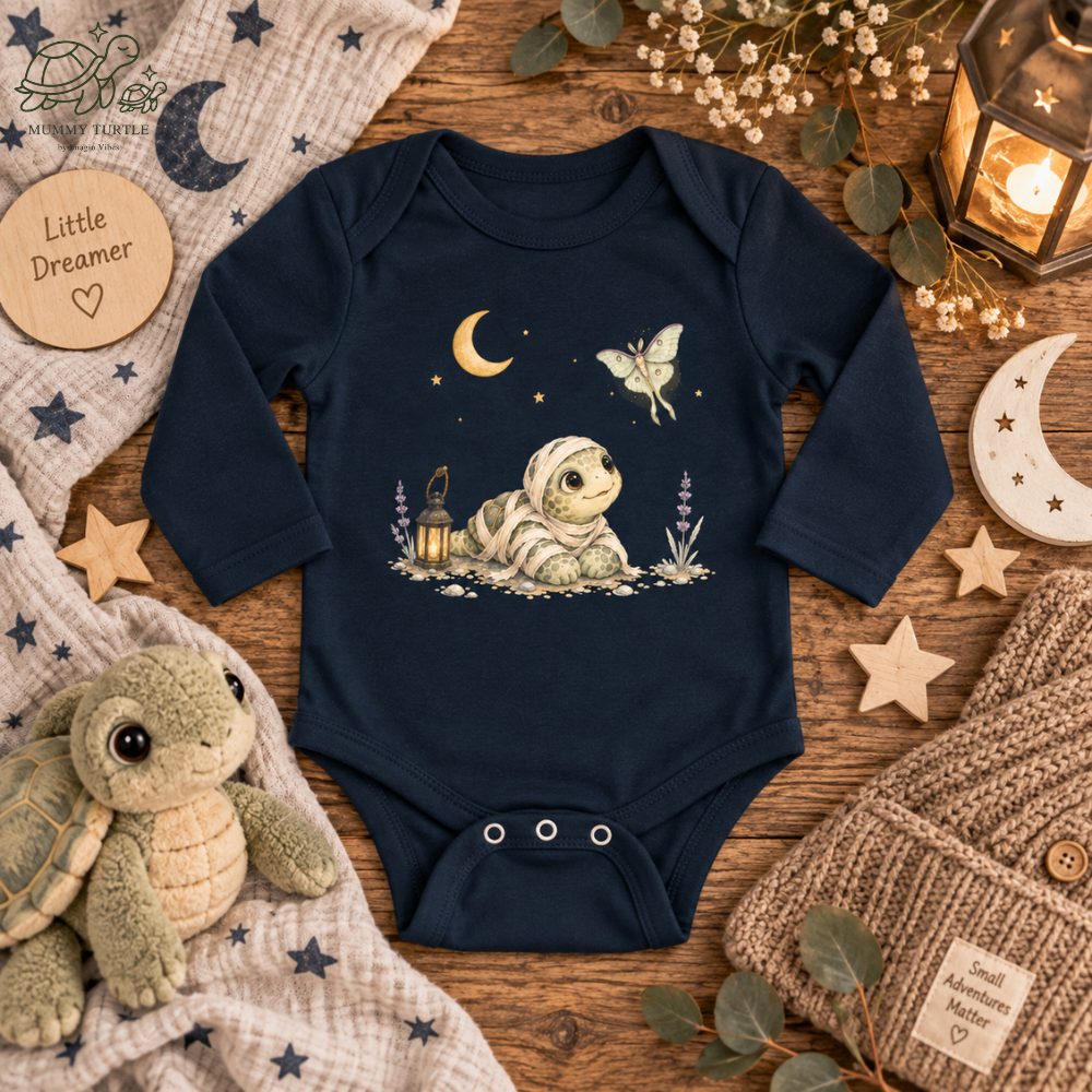 Mystic Mummy Infant Long-Sleeve Bodysuit