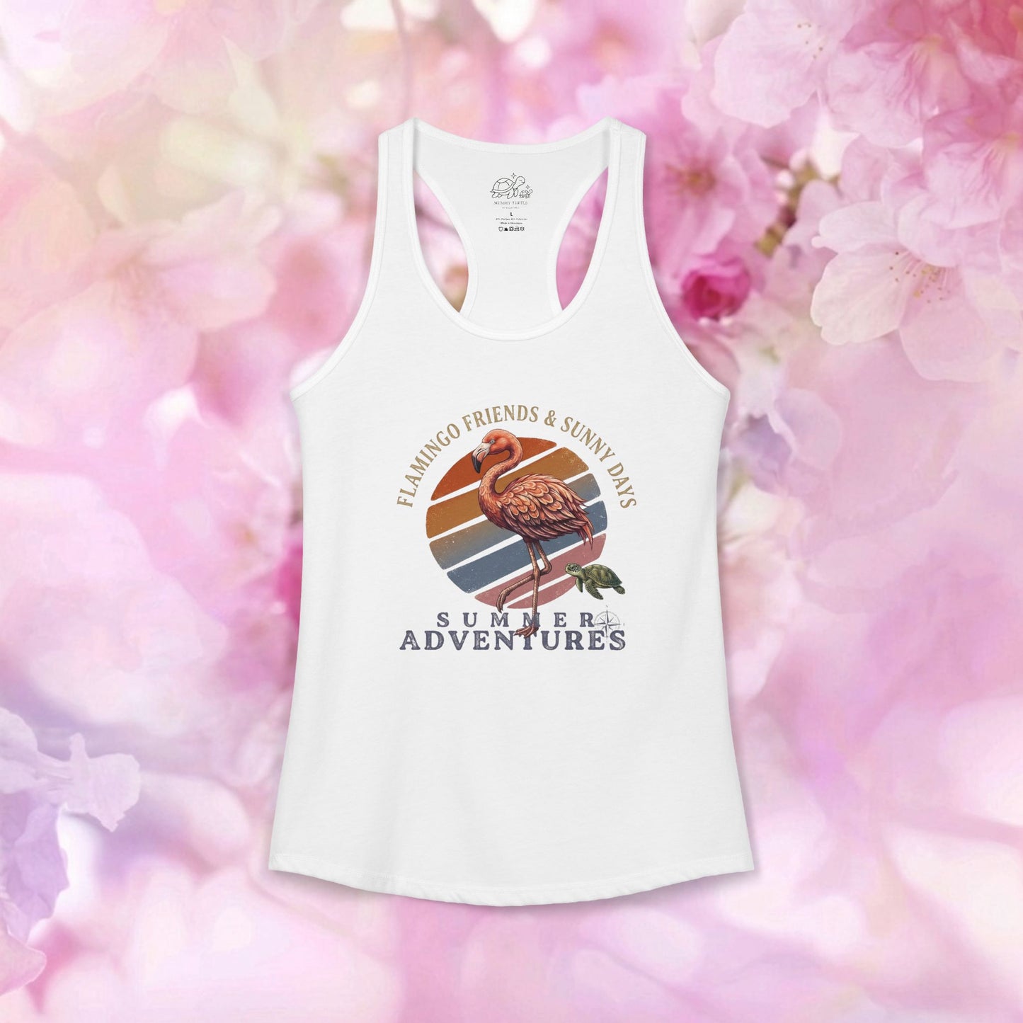 Summer Adventures - Women's Racerback Tank Top
