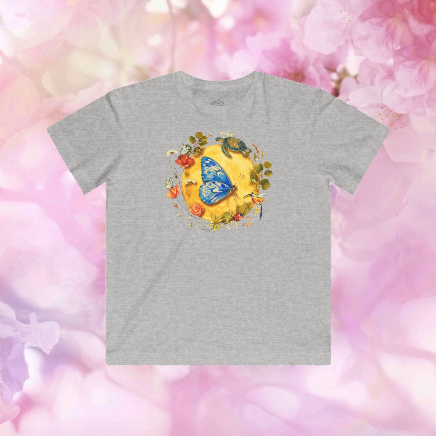 Butterfly Moon Garden - Kids Fine Jersey Tee