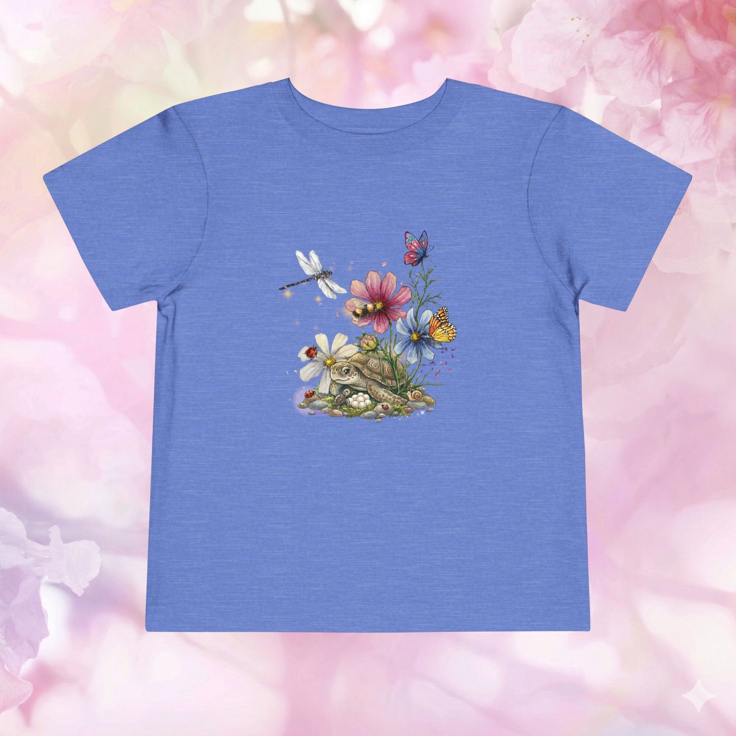 Hide & Seek in the Wildflowers – A Mummy Turtle Discovery Tee