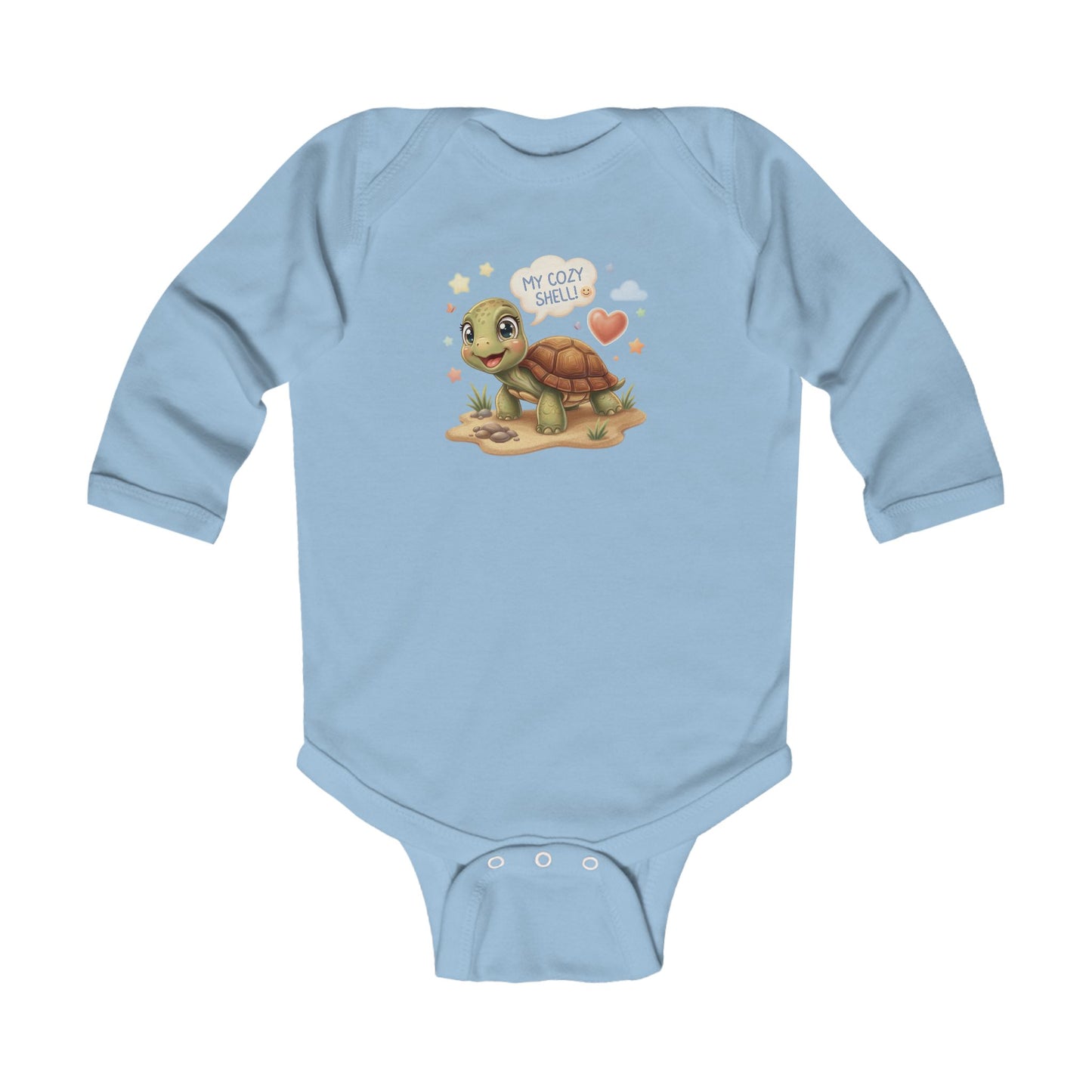 My Cozy Shell Snuggle - Infant Long-Sleeve Bodysuit