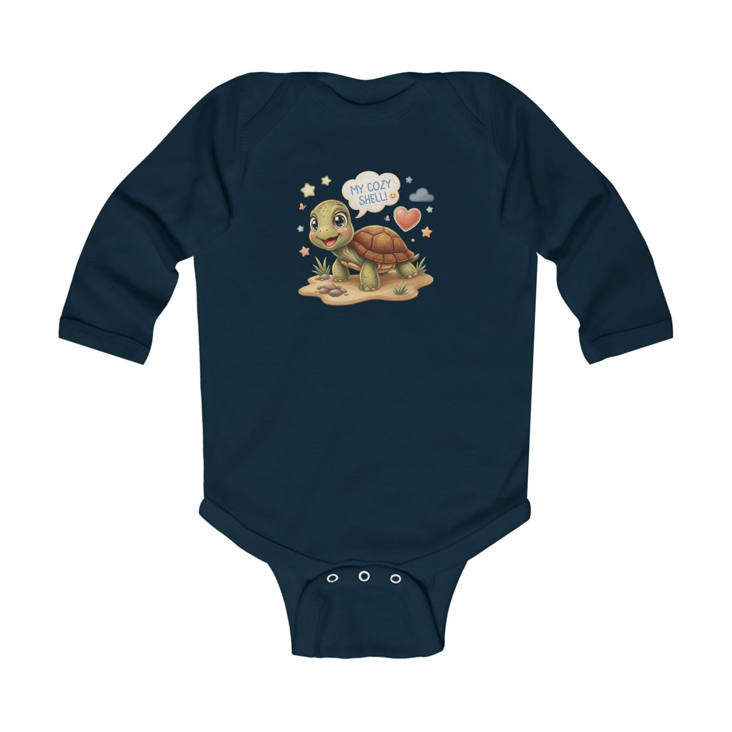 My Cozy Shell Snuggle - Infant Long-Sleeve Bodysuit