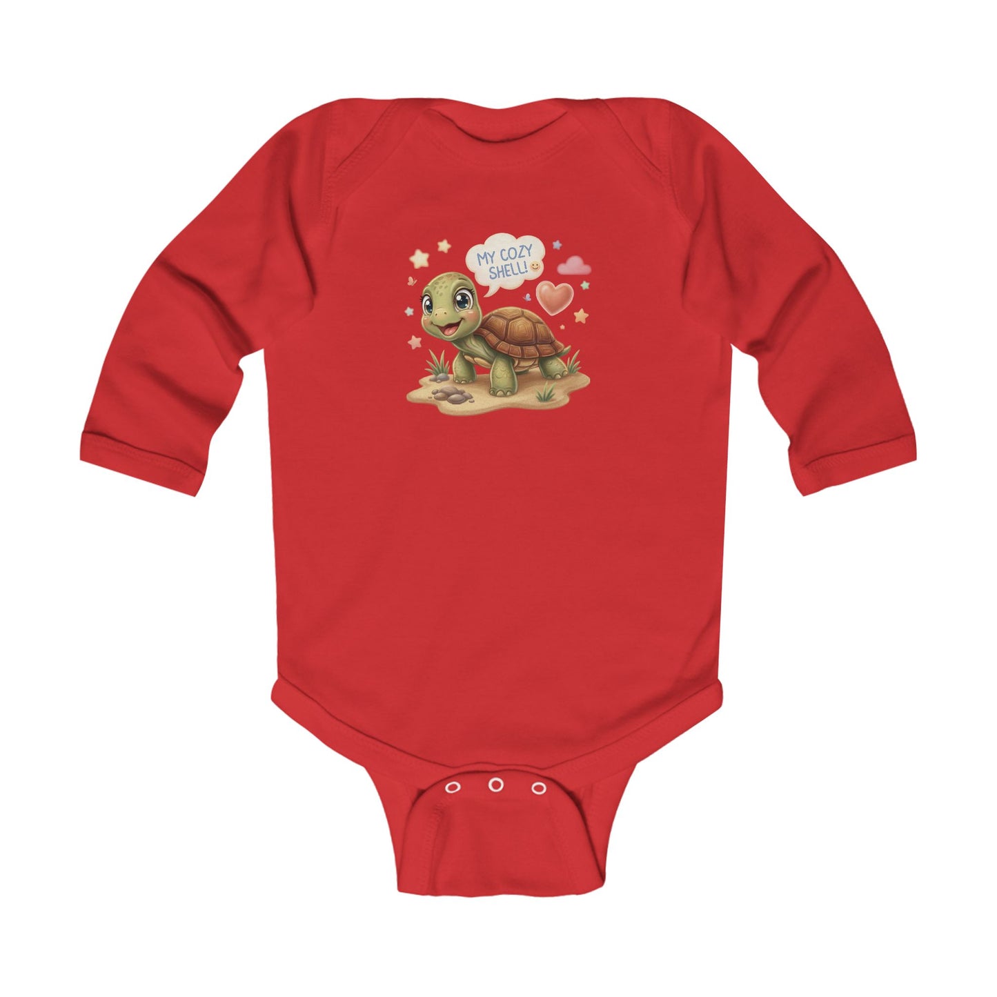 My Cozy Shell Snuggle - Infant Long-Sleeve Bodysuit